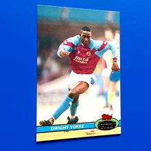 Topps Stadium Club 1992 Dwight Yorke Aston Villa Card #137