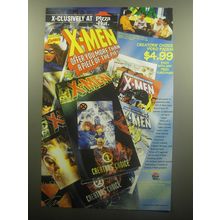 1993 Pizza Hut Restaurant Advertisement - X-clusively at Pizza Hut Marvel X-Men