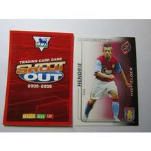 Lee Hendrie - Aston Villa Shoot Out 2005 2006 Magic Box Football Card (EF1)