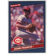1986 Donruss baseball card 487 John Franco