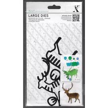 Xcut. Stag Die Set. Die Cutting Cardmaking Scrapbooking Crafts
