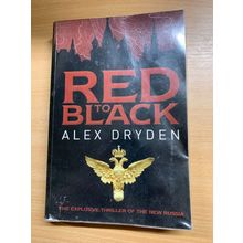 2009 ALEX DRYDEN "RED TO BLACK" LARGE PRINT FICTION PAPERBACK BOOK (P4)