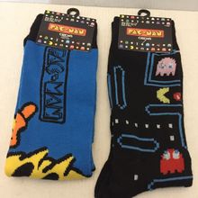NEW Pac Man Unisex Crew Socks Size 10-13
