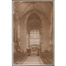 St Mary's Church, Warwick, Warwickshire, c.1920s - Frith's RP Postcard