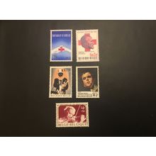 ICOLLECTZONE Belgium B937, B941, B949-51 VF NH