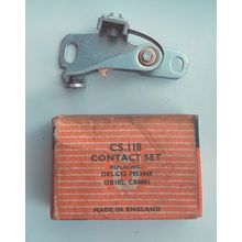 TRIUMPH VAUXHALL SAAB BEDFORD CONTACT SET AS DELCO-REMY DB102 / 7953448