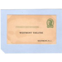 New Jersey Westmont Penny Post Card W/Mail Request In Regards To The Westm~392