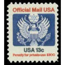 O129 13c Eagle Fine MNH G0595