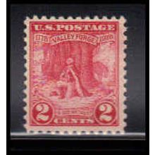 645 2c Valley Forge Fine MNH O1105