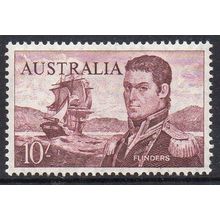 Australia 1964 Definitive - Navigators - Flinders 10/- MH