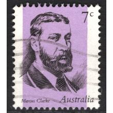 AUSTRALIA 1973: FAMOUS AUSTRALIANS - 7c MARCUS CLARKE USED (G4)