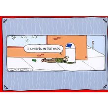 Late Night - Humorous Tree Free Greeting Card - 14020