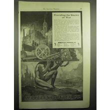 1918 Hercules Powder Ad - Providing the Sinews of War