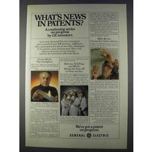 1980 General Electric Ad - What's New In Patents?