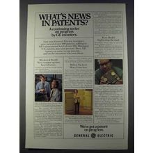 1980 General Electric Ad - New In Patents?