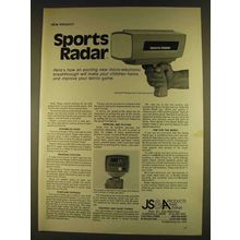 1980 JS&A Sports Radar Gun Ad
