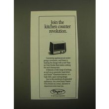 1987 Dazey Toaster Oven Broiler Ad - Join the Kitchen Counter Revolution