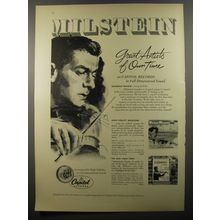 1954 Capitol Records Advertisement - Milstein Great Artists of our Time