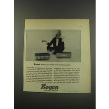 1956 Bogen High Fidelity Equipment Ad - Bogen leaves you alone with Scheherazade