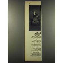 1956 Ampex portable Tape Recorder Advertisement - Spellbound by Ampex