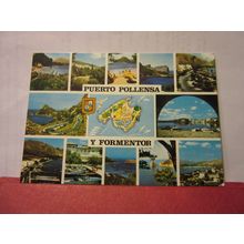 multiview, Y FOMENTOR, PUERTO DE POLLENSA, MALLORCA, used postcard 1993 pm =