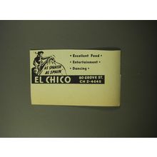 1960 El Chico Restaurant Advertisement - As Spanish as Spain