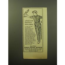 1960 Saks Fifth Avenue Fashion Ad - A boy's rest friend is S.F.A's Idler