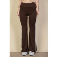 Women's Contrast Side Stripe Flare Pants