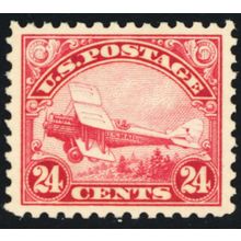 C6, Mint XF/Superb NH 24¢ - With Graded 95 PSE Certificate * Stuart Katz