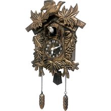 Chiming Cookoo Clock Brown Vintage Bird Flapping Cuckoo Clocks Volume Adjustable
