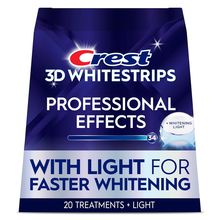 Crest 3D Whitestrips, Radiant Express with LED Accelerator Light, Teeth Whitenin