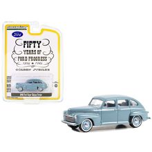1946 Ford Super Deluxe Fordor Light Blue "Fifty Years of Ford Progress - Gold...