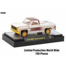 "Auto Meets" Set of 6 Cars IN DISPLAY CASES Release 75 Limited Edition 1/64 D...