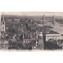 EC915 LONDON - GENERAL VIEW FROM THE MONUMENT . LL PRINTED POSTCARD