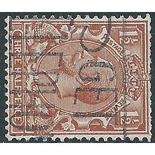 1924 SG420a 1 1/2d Red-Brown Wmk Block Cypher Sideways Good Used..