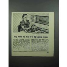 1953 Fleischmann's Dry Yeast Ad - Mother has Won