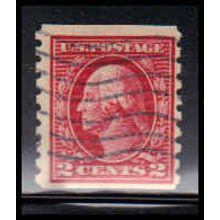 Used 433 10c Benjamin Franklin Just Clears K0277 sent out in err has 2c stamp