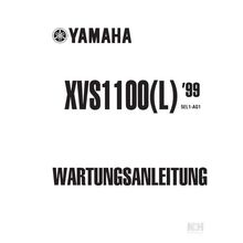 YAMAHA XVS1100(L) WARTUNGSANLEITUNG MOTORRAD 356 SEITE DEUTSCH