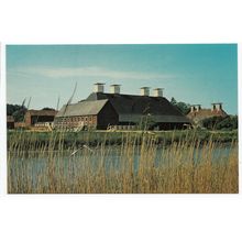 Snape Festival Hall from Across the River Alde Suffolk Postcard