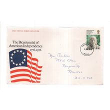 AMERICAN INDEPENDENCE fdc 2nd June 1976 stamps #