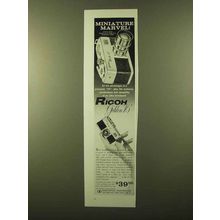 1958 Ricoh Golden 16 Camera Ad - Miniature Marvel