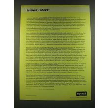 1986 Hughes Aircraft Ad - Two-Way Television System Enables Students be Taught