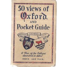 50 VIEWS OF OXFORD AND POCKET GUIDE.. 1930's? vgc