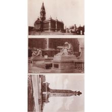 Portsmouth Gardens Of The Cenotaph Military Memorial 3x Postcard s