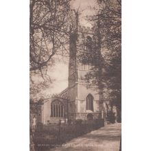 Wotton Under Edge Church Antique Postcard