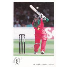 Stuart Carlisle Zimbabwe Team Cricketer Cricket Rare Postcard