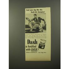 1954 Dash Armour Dog Food Advertisement - Prune's Own Yukon English Setter
