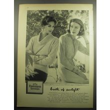 1957 Forstmann Knitwear Advertisement - Breath of sunlight