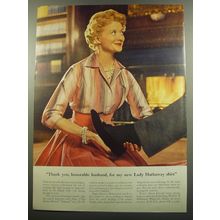 1957 Hathaway Shirts Ad - Thank you, honorable husband