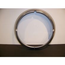 STAINLESS STEEL HEADLIGHT RING RAT ROD HOT ROD 9 1/16"